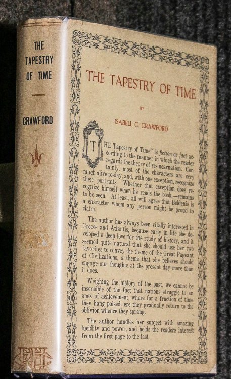 The Tapestry Of Time. [ Atlantis, Science Fiction, Atomic Ray]