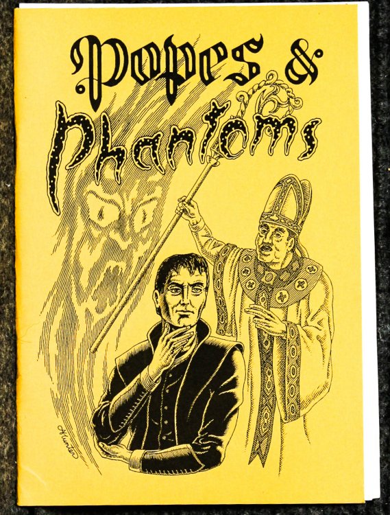 Popes And Phantoms [ Psychic Sleuths, Haunted Library] With Haunted Library Newsletter And Catalogue Of 1992