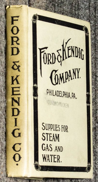 Ford & Kendig Company Catalogue H Supplies For Steam, Gas And Water
