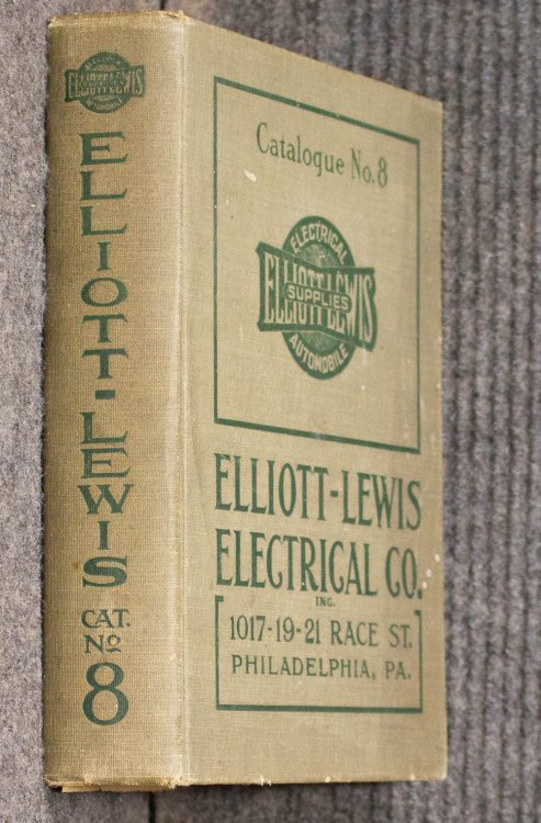 Elliot- Lewis Electrical Co. Inc. Catalogue No. 8