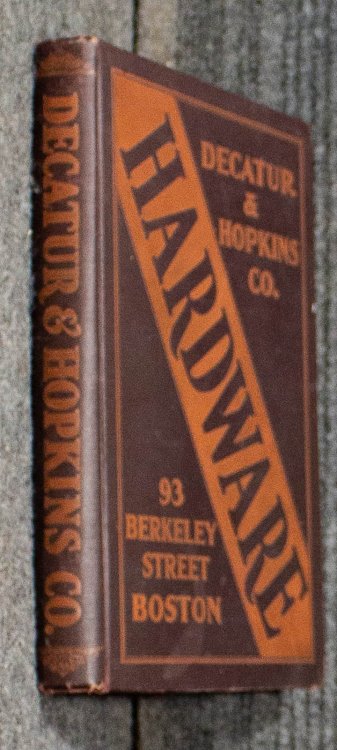 1926 Decatur & Hopkins Hardware Catalog
