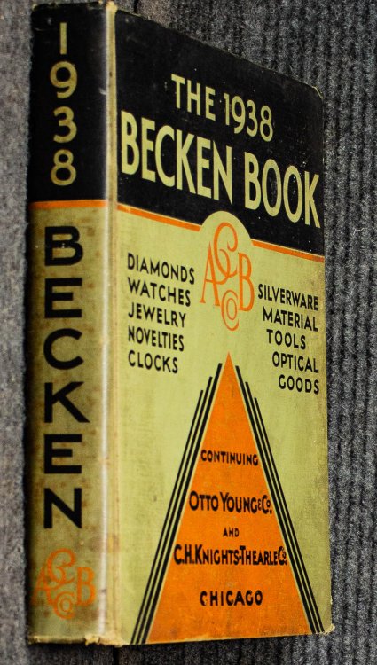 The 1938 Becken Book [ Jewelry Catalog]