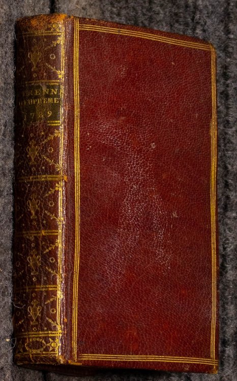 Etrennes D'eupheme, Nourrice Des Muses. [1789 Fine Binding]