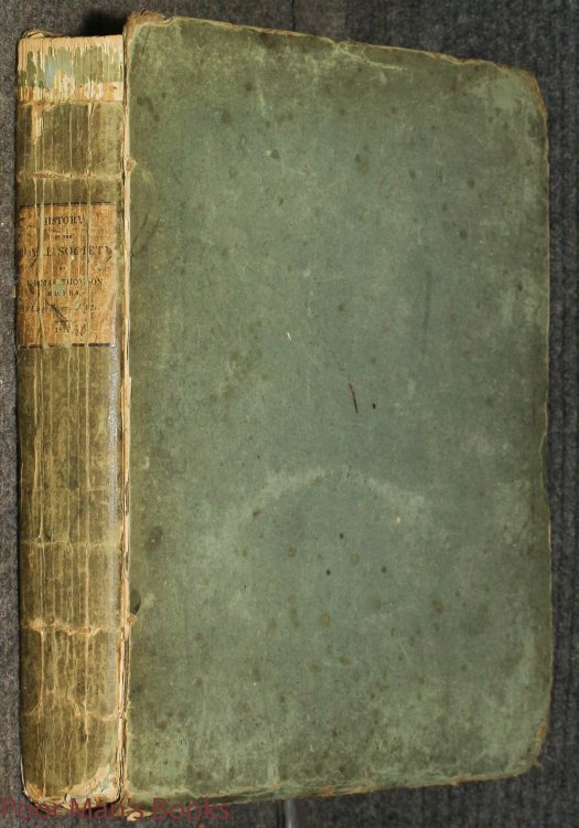 History Of The Royal Society, From Its Institution To The End Of The Eighteenth Century