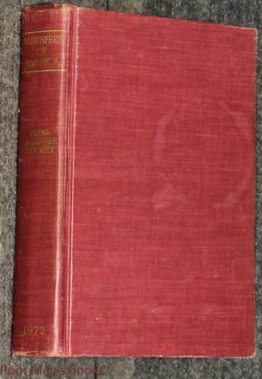 Alderfers Of America History And Genealogy