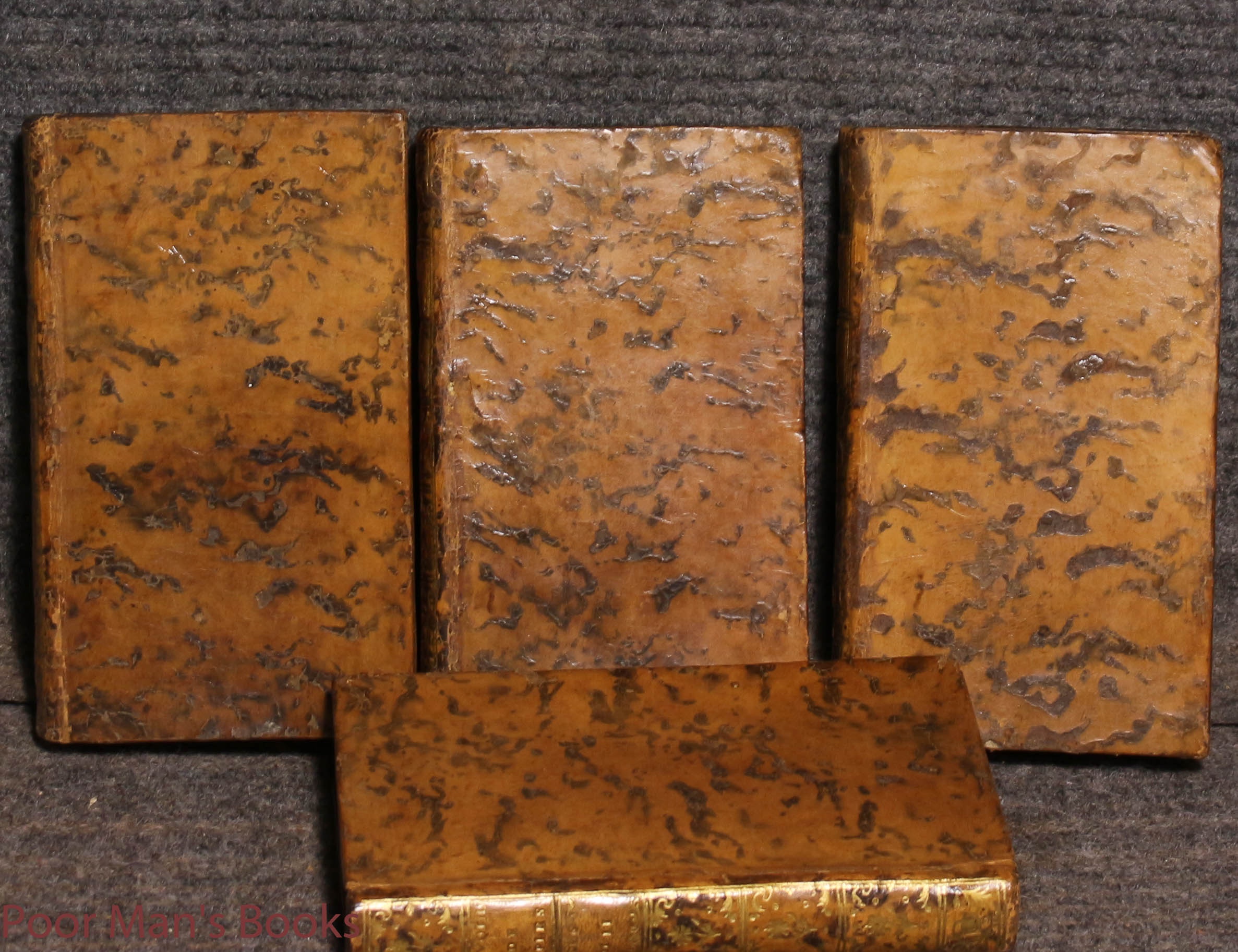 MADEMOISELLE DE LUSSAN. HISTOIRE DE LA REVOLUTION DU ROYAUME DE NAPLES, DANS LES ANNEES 1647 & 1648. [4 VOLS CT]