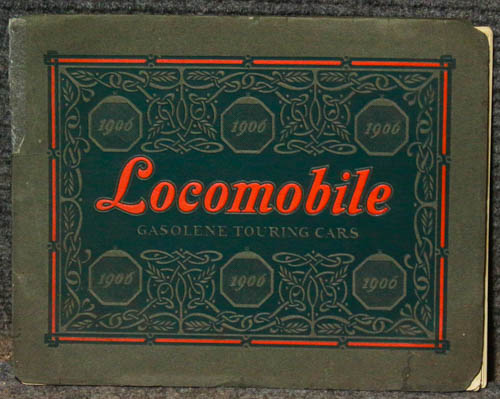 Locomobile Gasolene [sic] Touring Cars