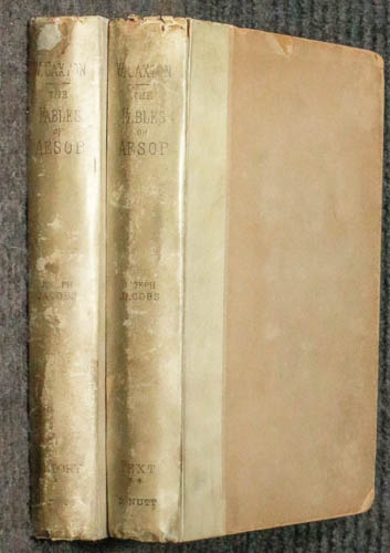 The Fables Of Aesop As First Printed By William Caxton In 1484 With Those Of Avian, Alfonso And Poggio.signed [39636] Rare Large Paper Edition