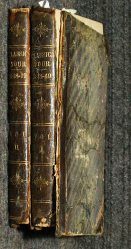 RECOLLECTIONS OF A CLASSICAL TOUR THROUGH VARIOUS PARTS OF GREECE, TURKEY, AND ITALY, MADE IN THE YEARS 1818 & 1819 IN TWO VOLUMES