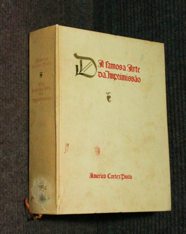 Da Famosa Arte Da Imprimissao.17/500.signed.full Vellum.*lisboa Portugal.*1948 #39722