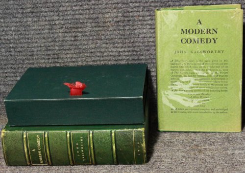 A Modern Comedy, Signed, Inscribed, Cloth Dust Jacket, Custom Slipcase With Chemise #39778