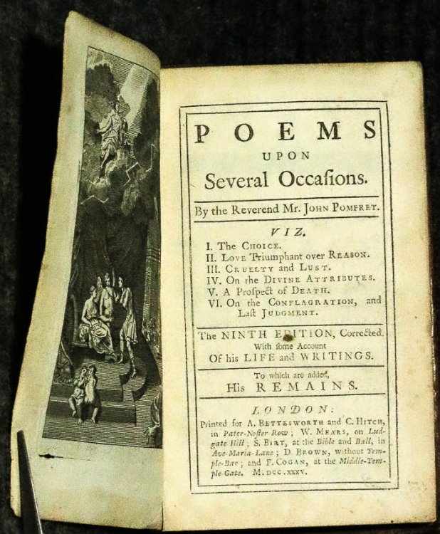 Poems Upon Several Occasions. Ninth Edition.