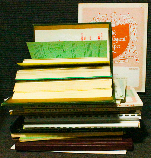 Grab-bag Of Genealogy Books Weighing About 16 Pounds, 18 Items.