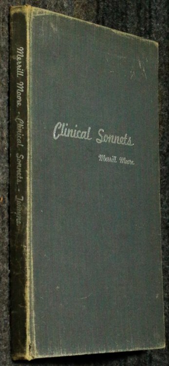 Clinical Sonnets Dj Signed And Dedicated Moore Variant Gray Binding