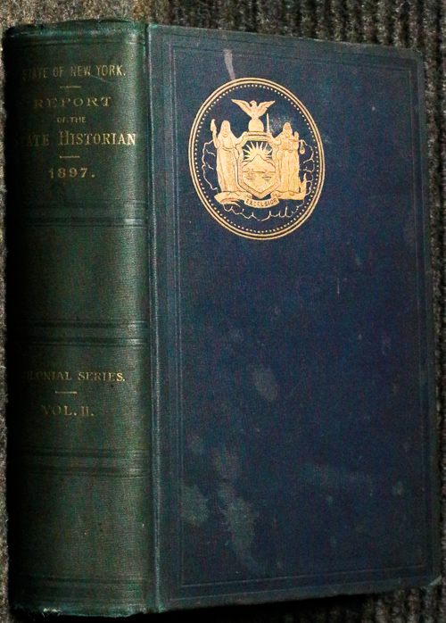 Third Annual Report Of The State Historian Of The State Of New York 1897