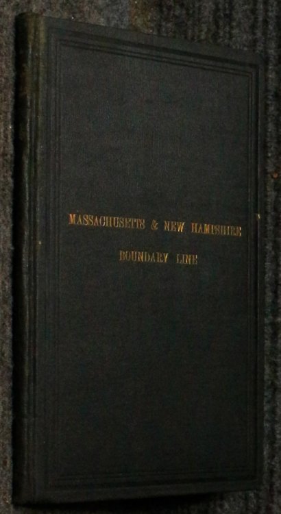 Report Of The Massachusetts Commissioners #860 [ Massachusetts And New Hampshire Boundary.] #40032