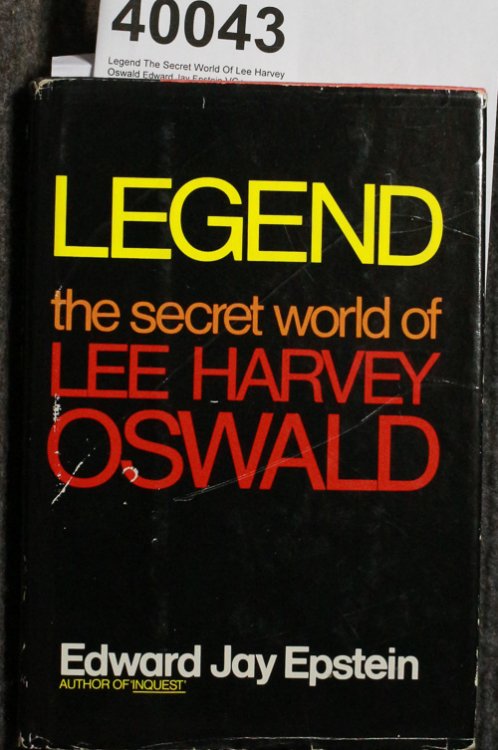 Legend The Secret World Of Lee Harvey Oswald