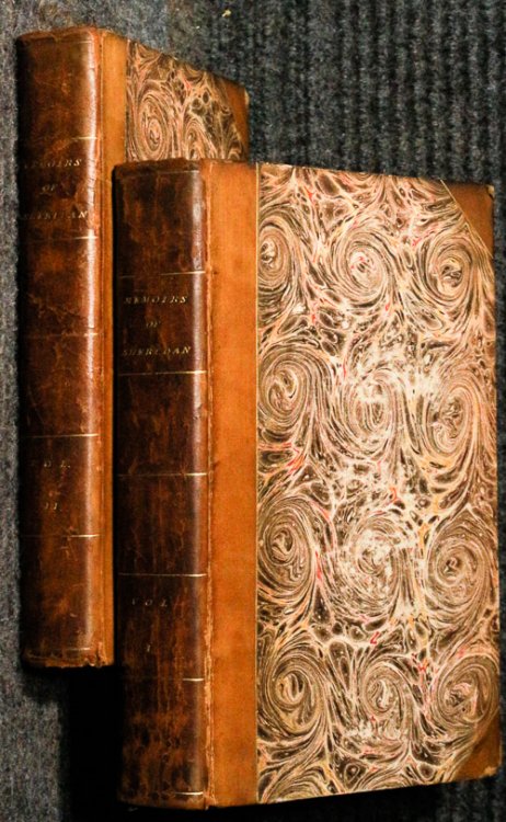 Memoirs Of The Life Of The Right Honourable Richard Brinsley Sheridan 2vols 1848