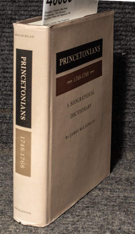 Princetonians, 1748-1768