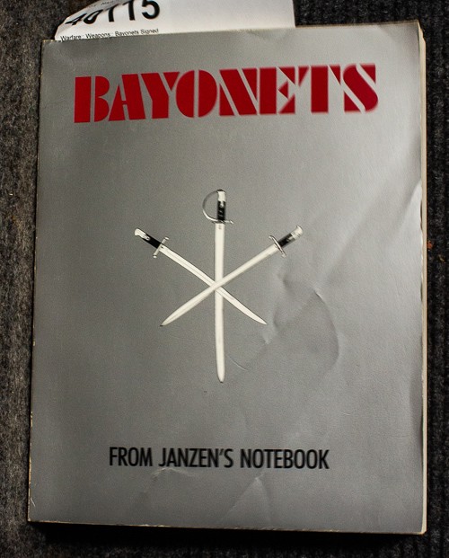 Bayonets Signed 1987