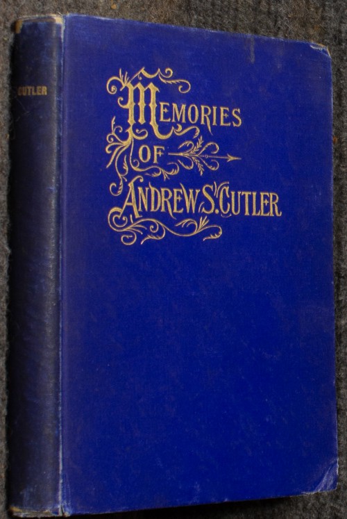Memories Of Andrew Simon Cutler. 1907