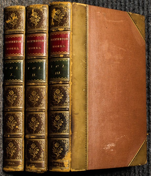 The Works Of Thomas Chatterton Ct In 3 Volumes The Works of Thomas Chatterton