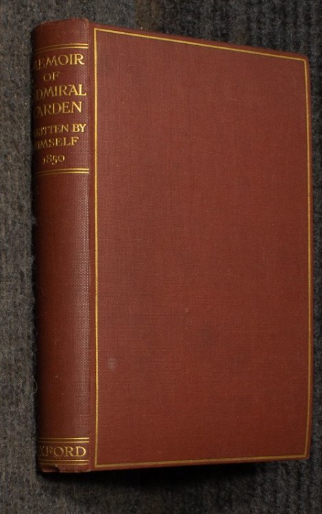Curtail'd Memoir Of Incidents And Occurrences In The Life Of John Surman Carden: Vice-admiral In The British Navy. Written By Himself 1850