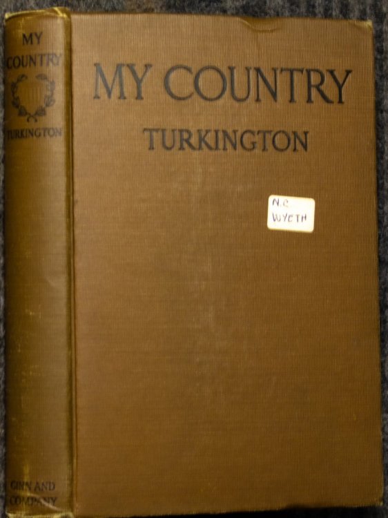 Image for My Country, Frontis By N C Wyeth. My Country, Frontis By N C Wyeth.