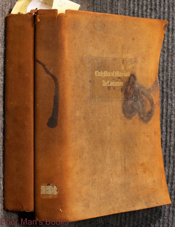 Club Men Of Maryland In Caricature 2 Vols