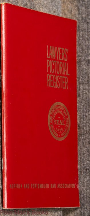 Lawyer's Pictorial Register 1979 Norfolk And Portsmouth