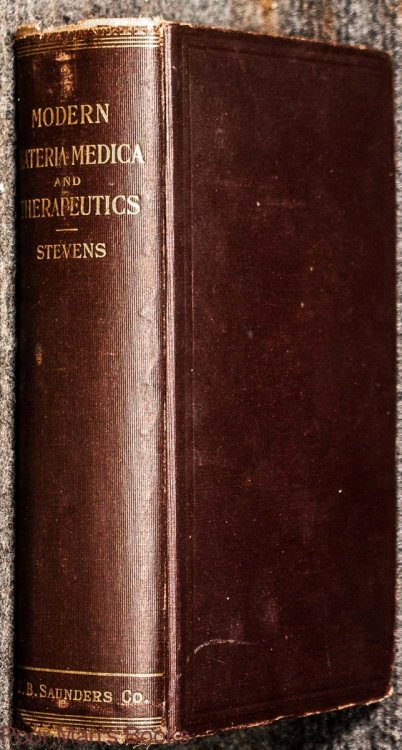 Modern Materia Medica, And Therapeutics