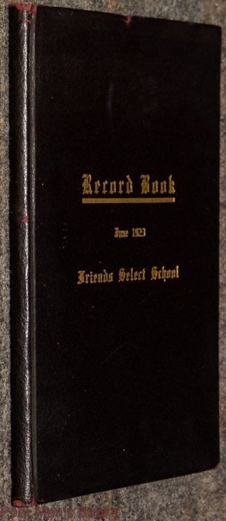 1923 Record, Friends' Select School, Philadelphia, Pennsylvania Yearbook