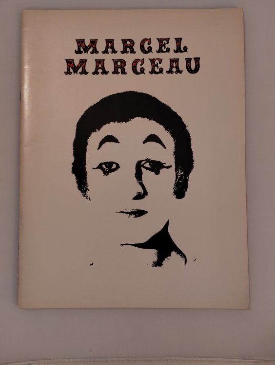Marcel Marceau Souvenir and Theater Program