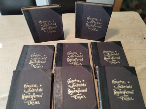 Character Sketches of Romance Fiction and Drama (8 Volume set)