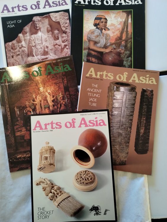 Arts Of Asia Magazine 1984 (Five of Six Issues)