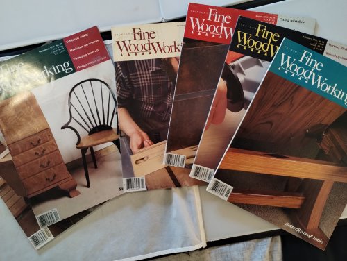 Fine Woodworking Magazine 1992 (Full Run Six Issues Nos. 86-91)