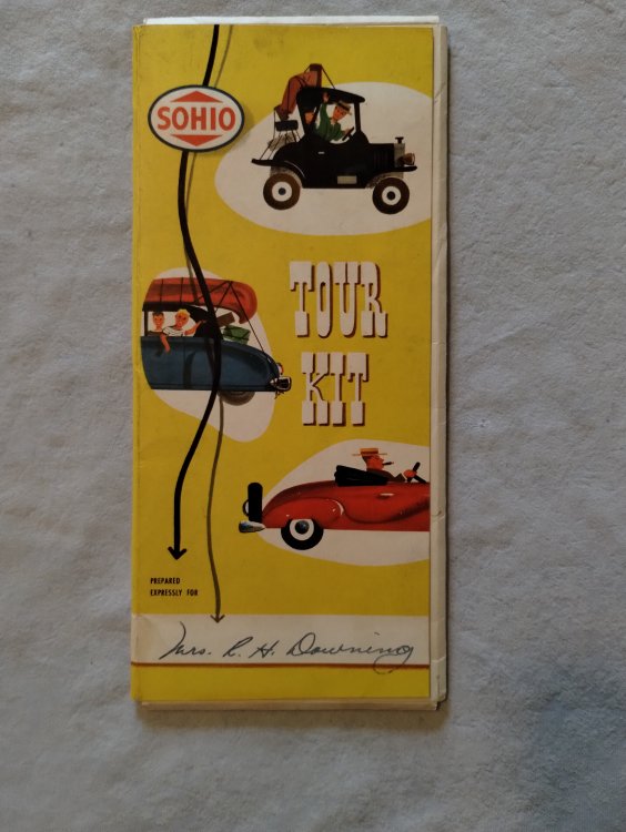 Sohio Tour Kit (Large Double Sided Map Eastern United States)