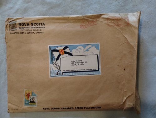 Nova Scotia Canada's Ocean Playgound; Where To Stay in Nova Scotia (Travel Booklets in Original Envelope)