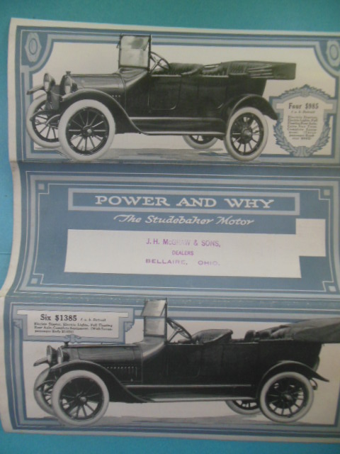 Power and Why The Studebaker Motor (Circa Early 1900's)