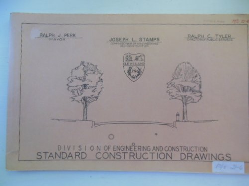 Standard Construction Drawings: City of Cleveland (1972)