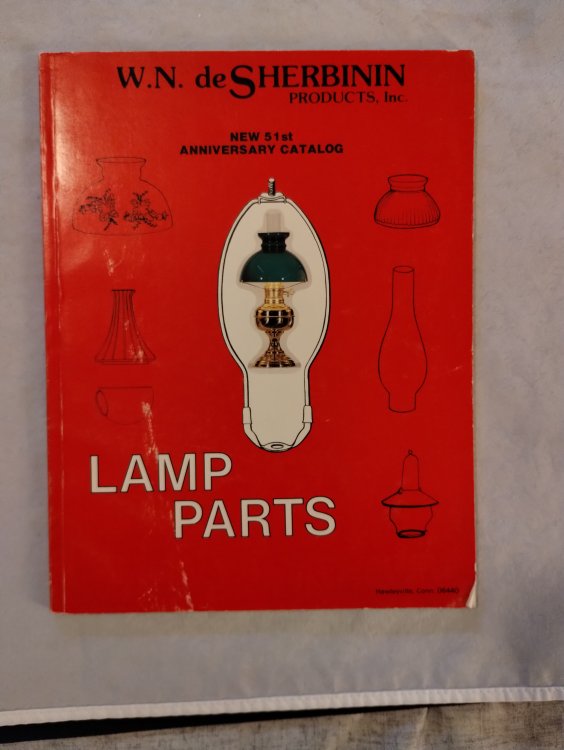 W.N. deSherbinin Products Inc 51st Anniversary Catalog (Lamp Parts )