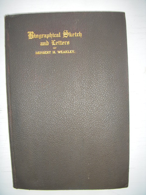 Biographical Sketch; Letters Written While On A European Tour