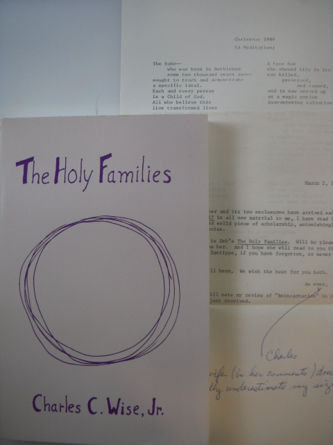 The Holy Families (ephemera laid-in)
