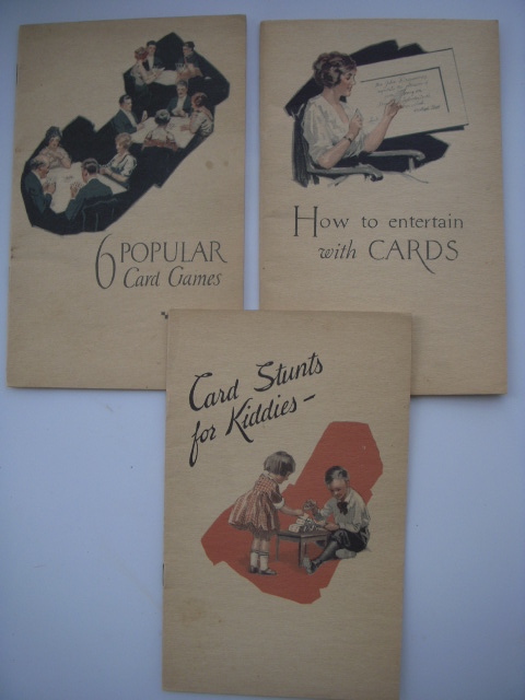 How to Entertain with Cards; 6 Popular Card Games; Card Stunts for Kiddies