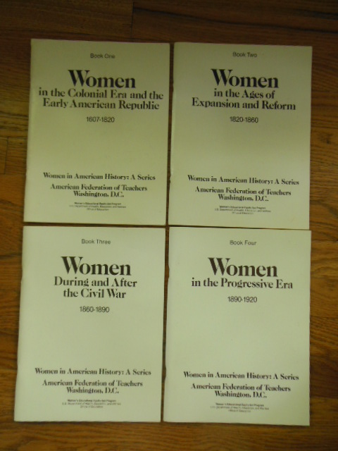 Women In American History; A Series (Four Volume Set