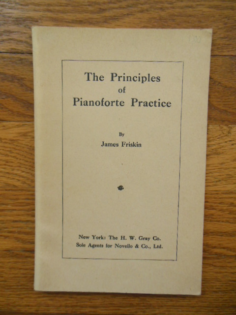 The Principles of Pianoforte Practice