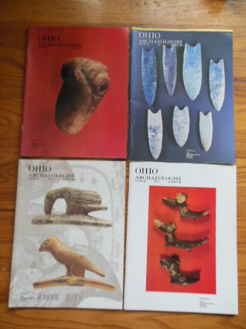 Ohio Archaeologist 1988 (Four Issues, Full Run)