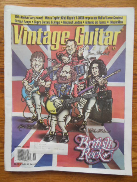 Vintage Guitar Magazine October 1997
