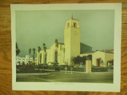 Union Station Los Angeles Color Print (1943)