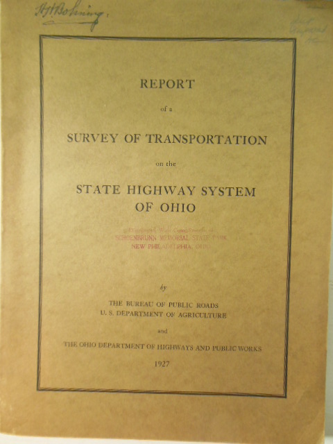 Report of a Survey of Transportation on the State Highway System of Ohio